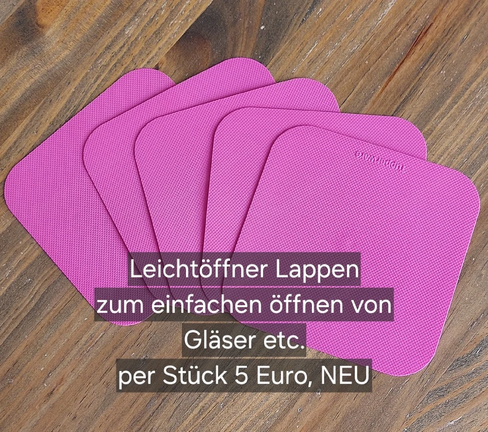 Leichtöffnerlappen Tupperware NEU je