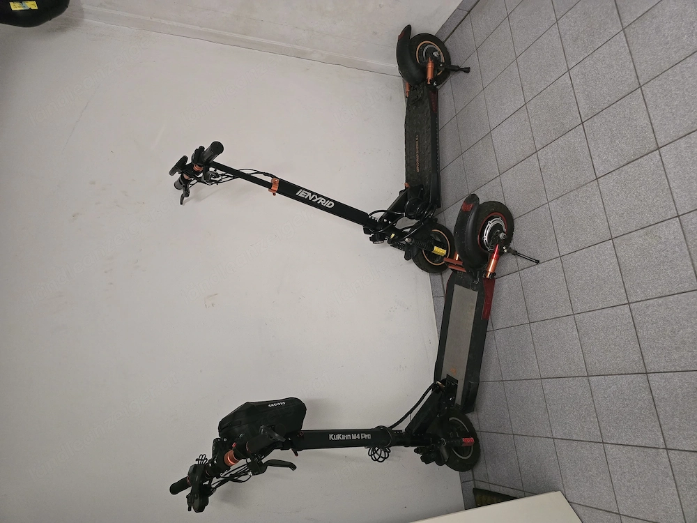 Kukirin M4 Pro + iENYRID M4 Pro S+ E-Scooter