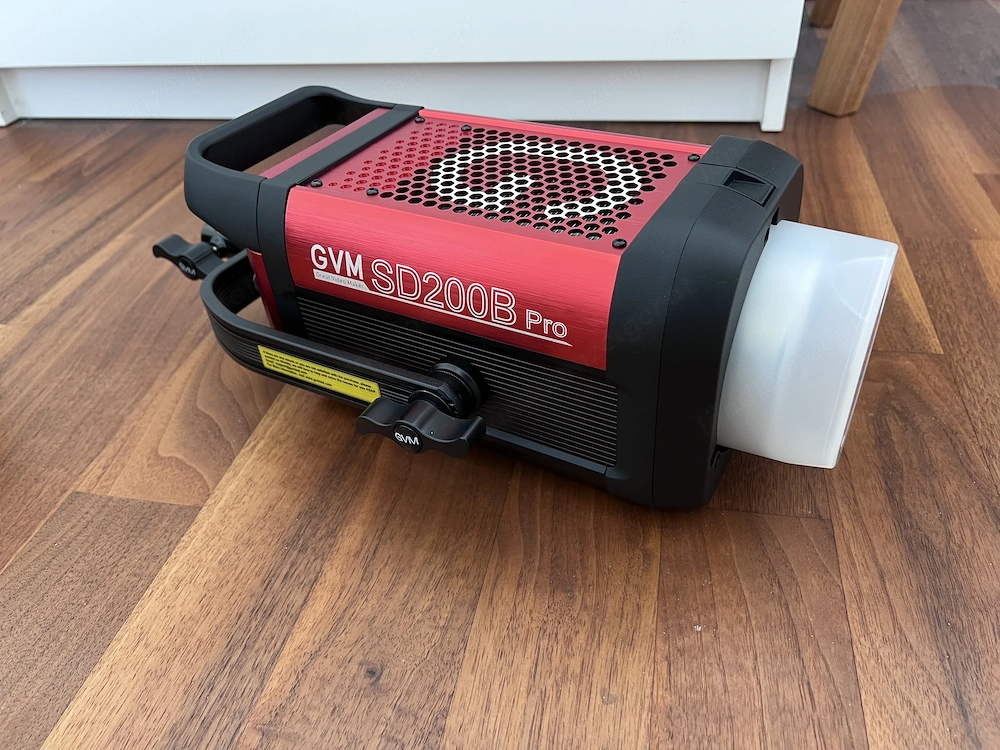 LED Videoleuchte mit Softbox, 200W, COB