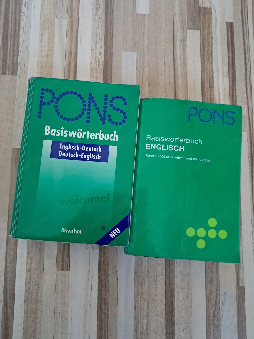 Englisch Wörterbücher zu verschenken 