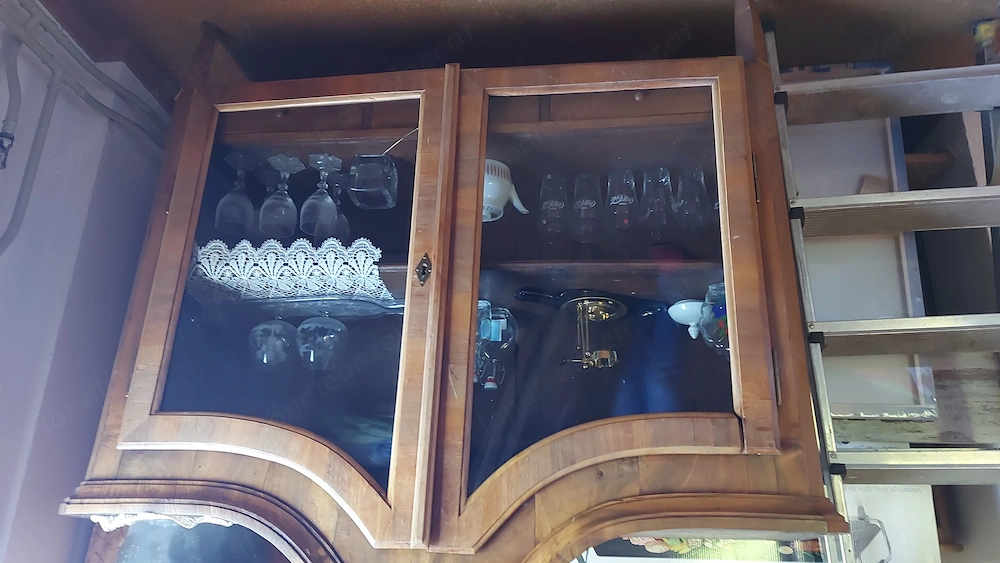 Biedermeier Glaskasten
