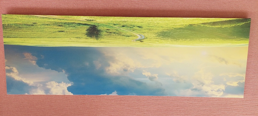 Wandbild auf Leinwand   150 x 50 cm   wie neu