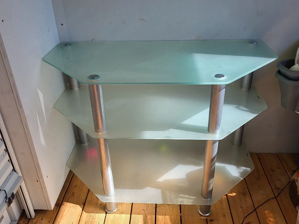 TV Tisch Glas