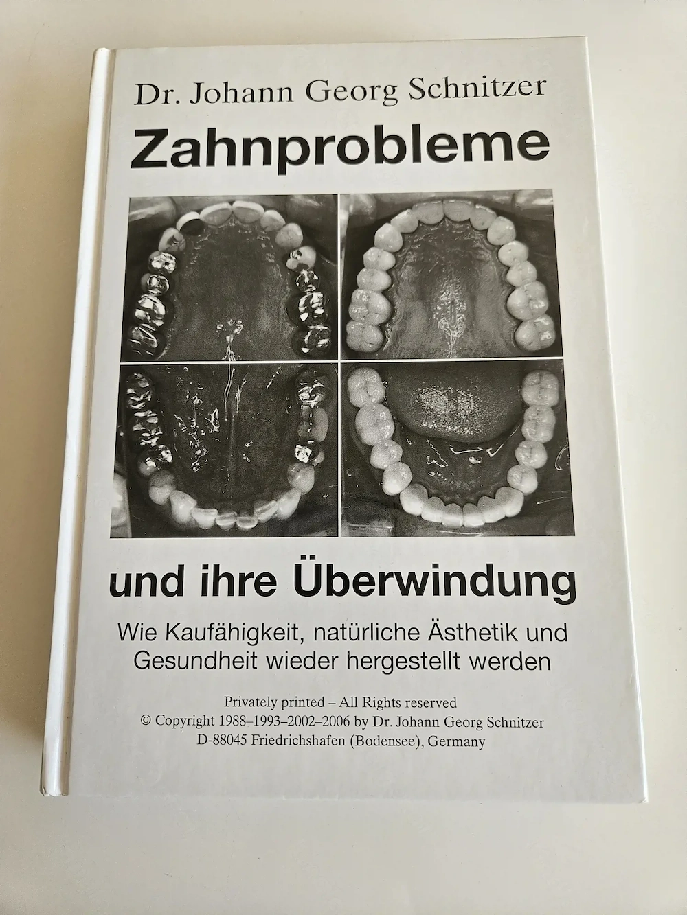 Buch Dr. Johann Georg Schnitzer