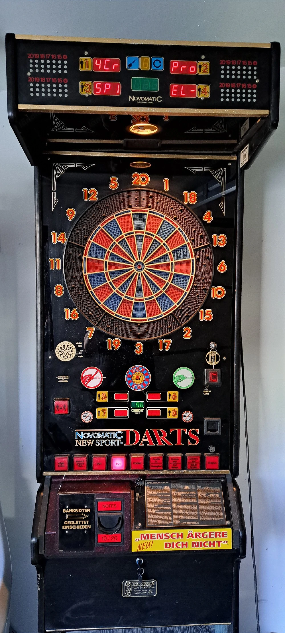 Dartautomat Dart Automat Novomatic