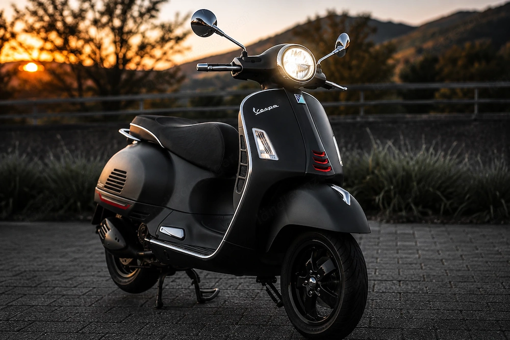 Vespa GTS 300 ABS   Matt Grau   Top Zustand