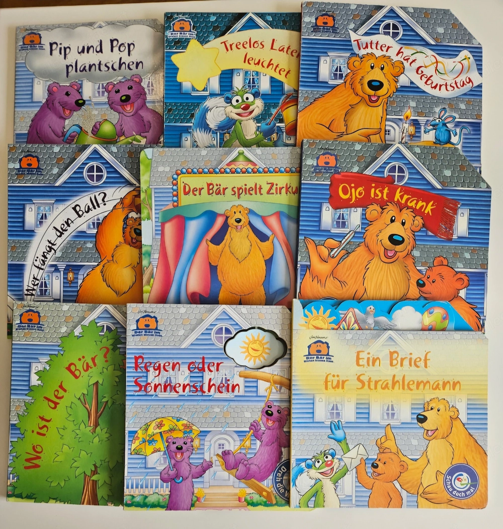 Bücher - Der Bär im großen blauen Haus