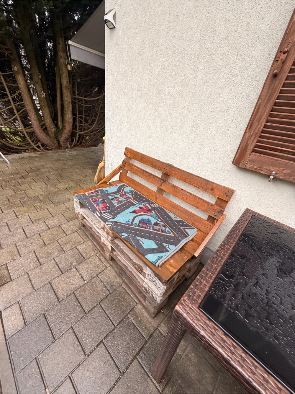 palletten Hocker