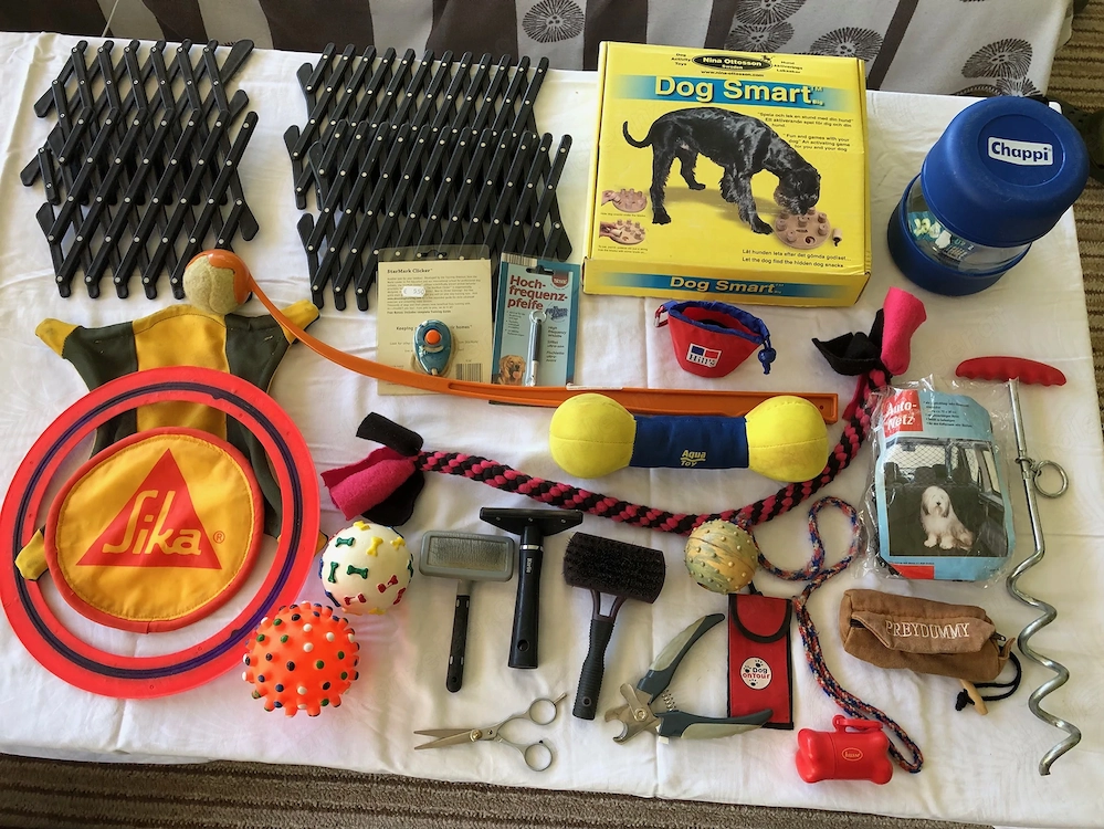 Hundesachen zu verkaufen