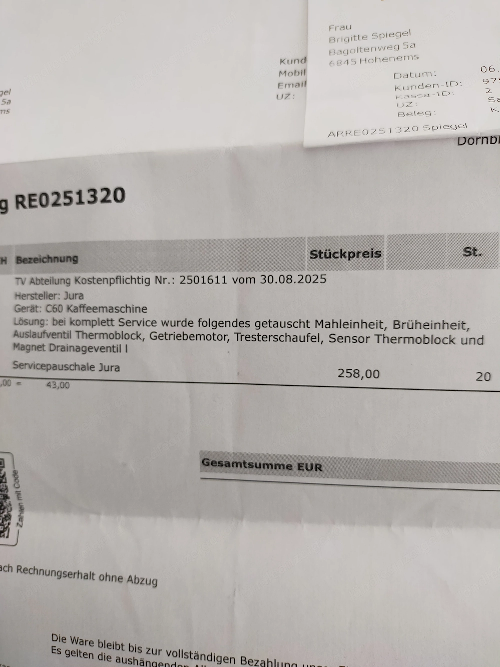 Jura kaffeevollautomat