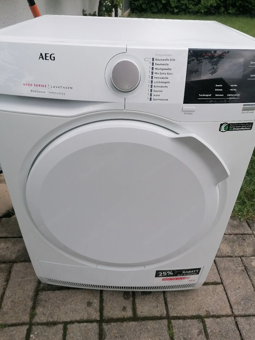 Aeg Kondenstrockner Zustellung evtl möglich 