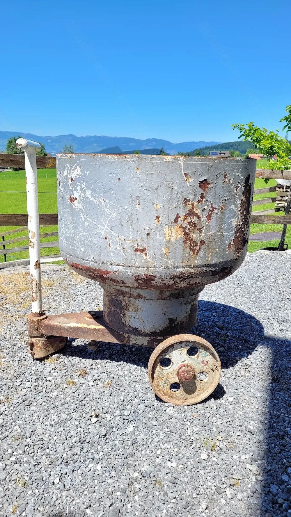 Pflanztrog Garten  Rührschüssel Deko