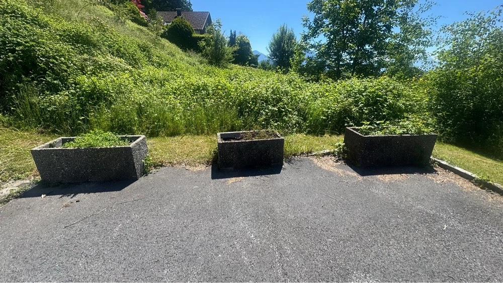 3 Blumentröge zu verschenken