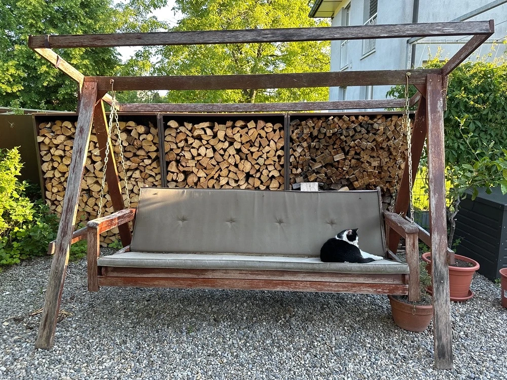 Hollywoodschaukel Vollholz