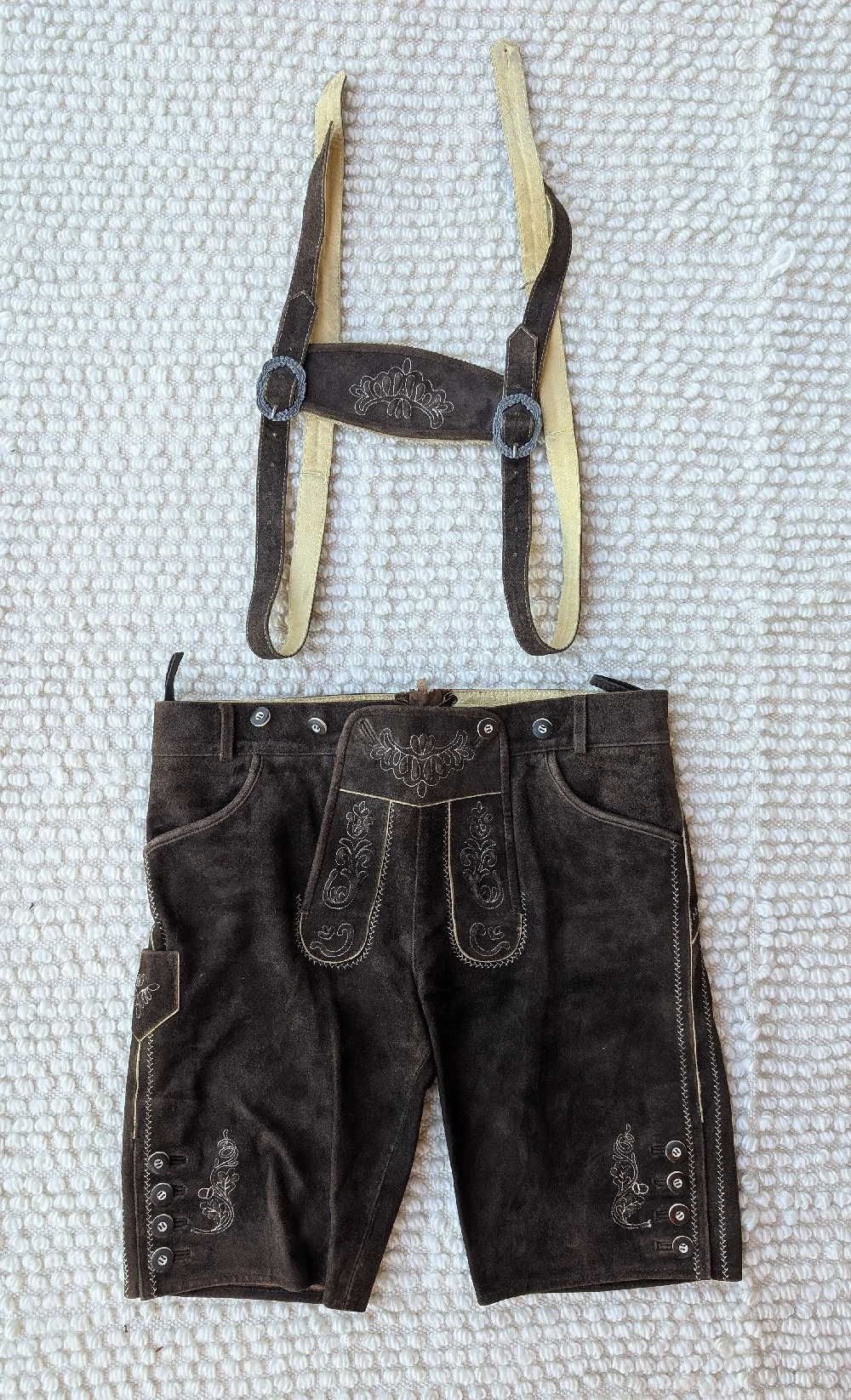 Lederhose Größe 54