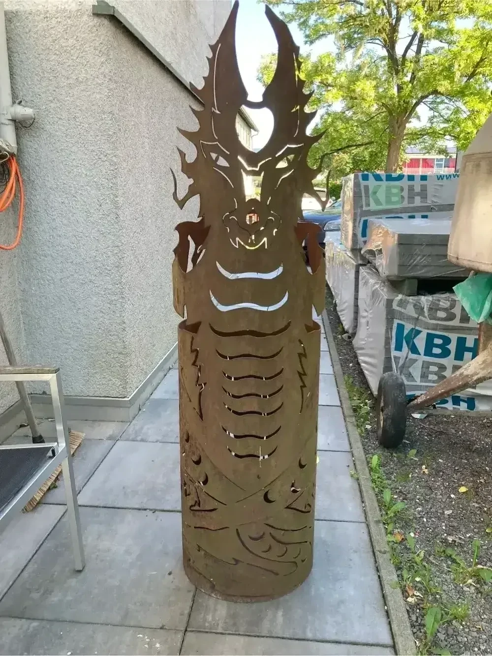 feuersäule drache