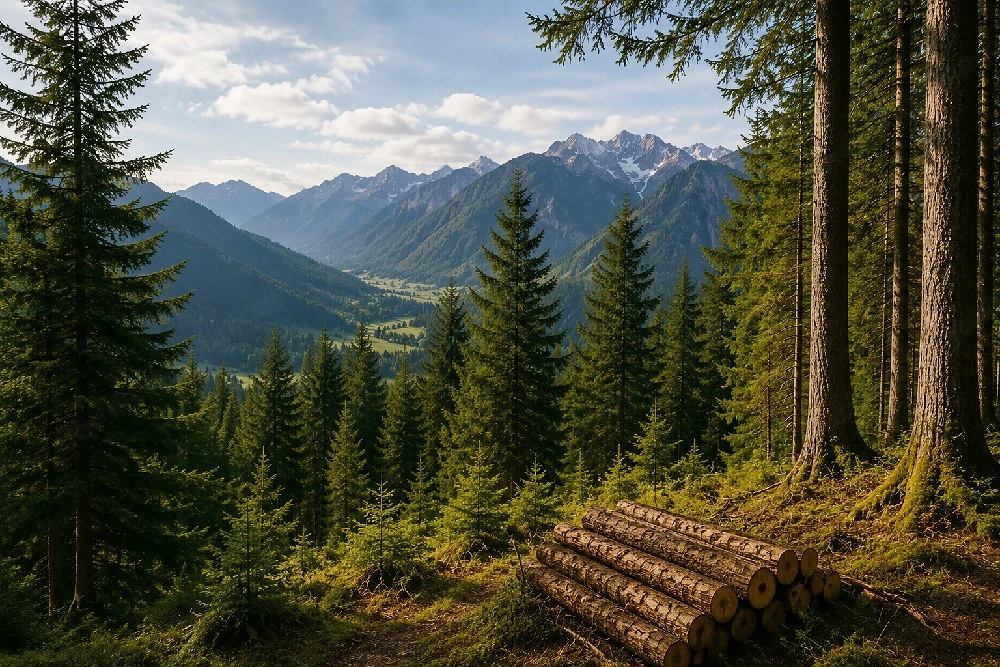 Suche Waldgrundstück im Vorarlberger Oberland