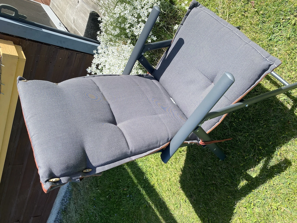 Polster für Gartenstühle 