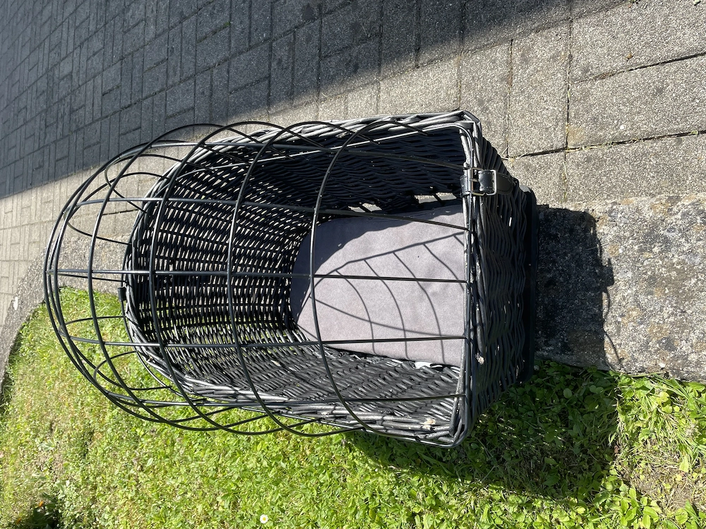 Fahrradkorb für Hunde