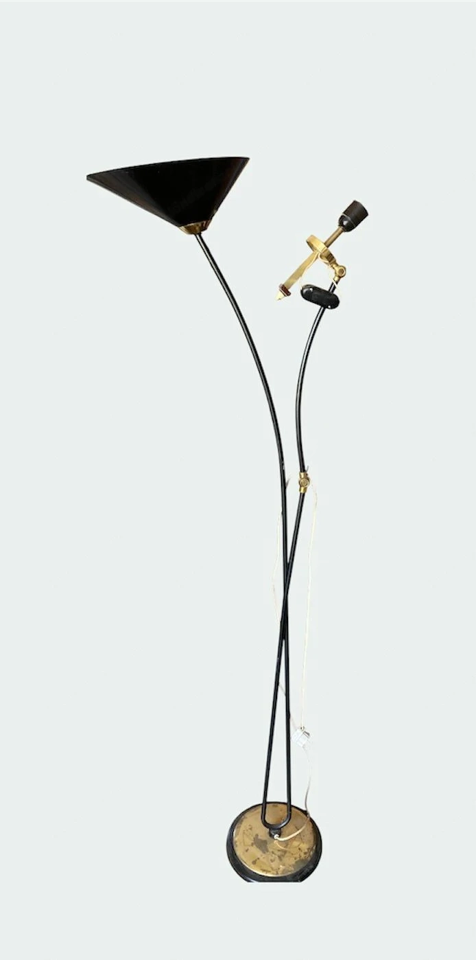 alte Steh-Lampe 