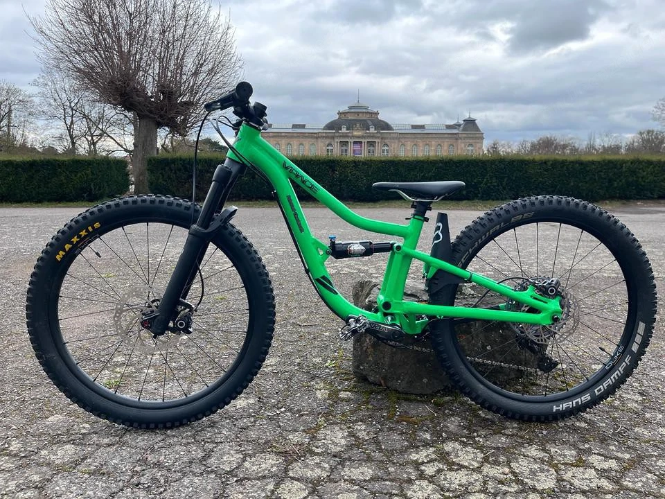 VPACE MORITZ24 Kinder Trail Fully, 24 Zoll, grün,
