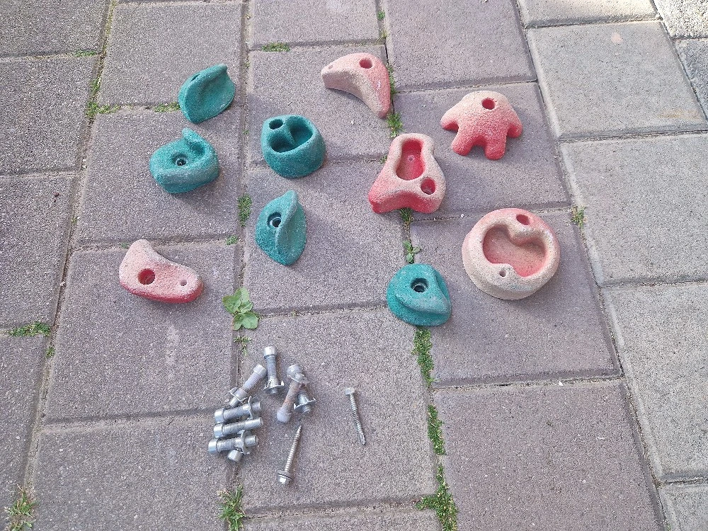 Klettersteine für Kinder 