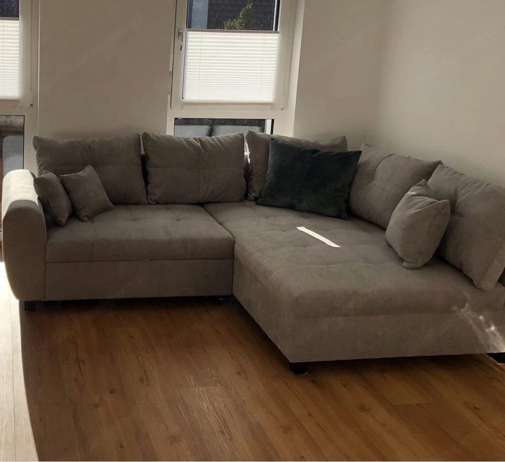 Ecksofa mit Schlaffunktion