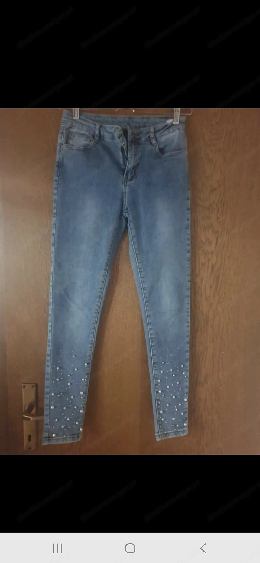 Strass-Jeans
