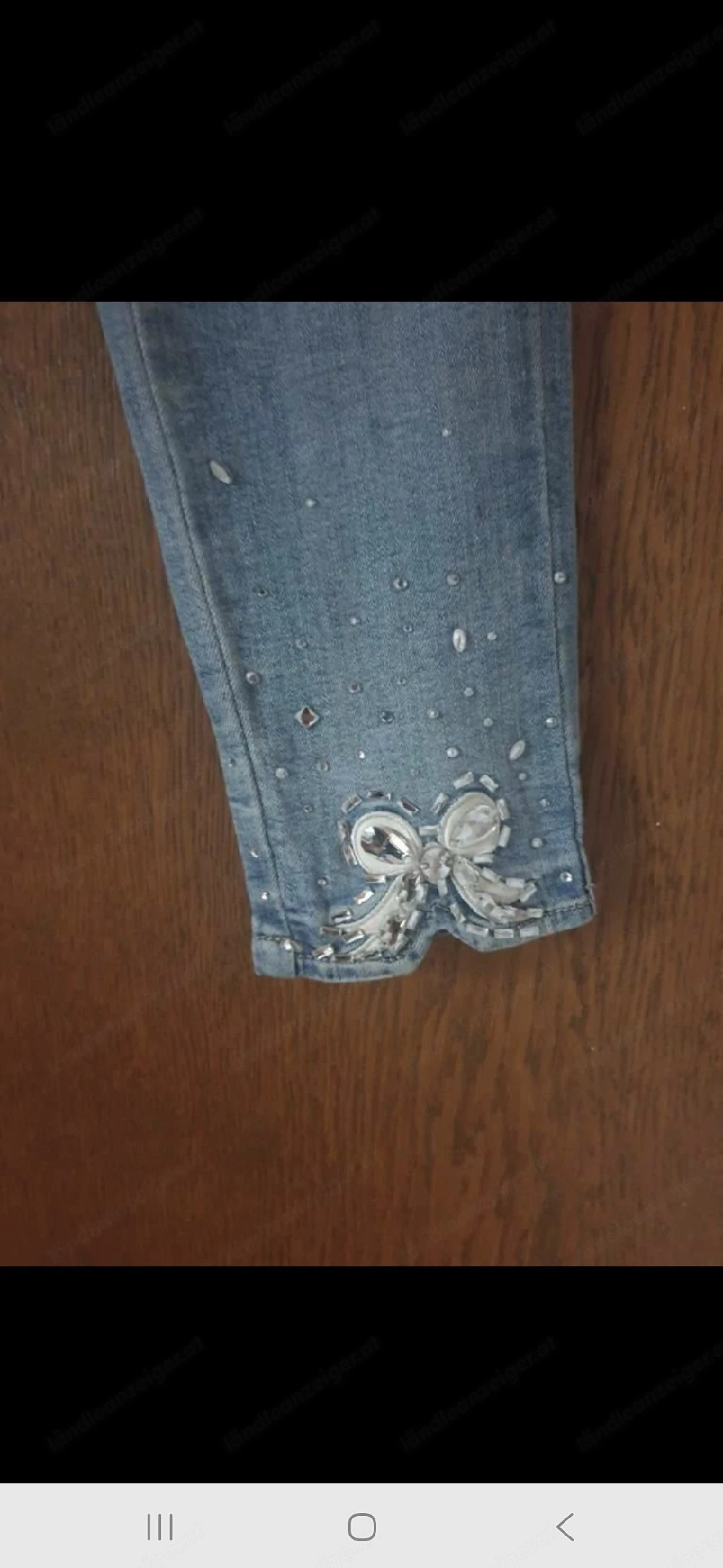 Strass-Jeans