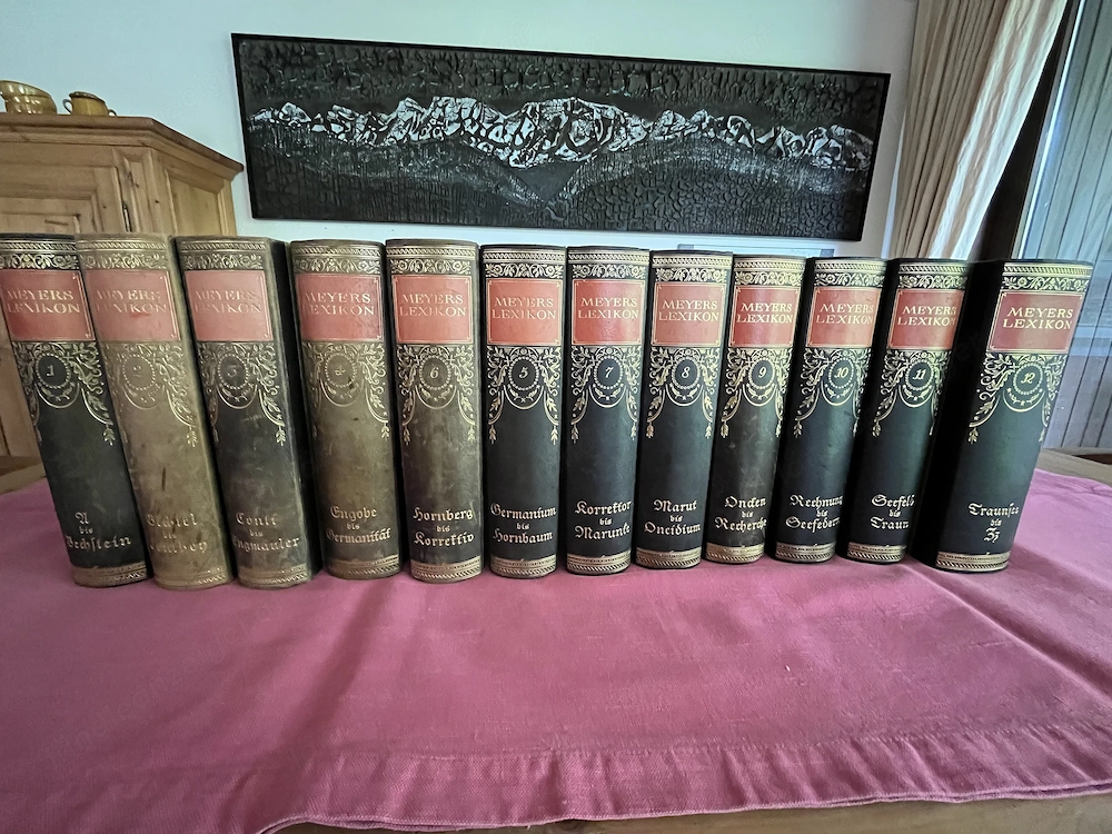 Meyers Lexikon 7. Auflage 1924