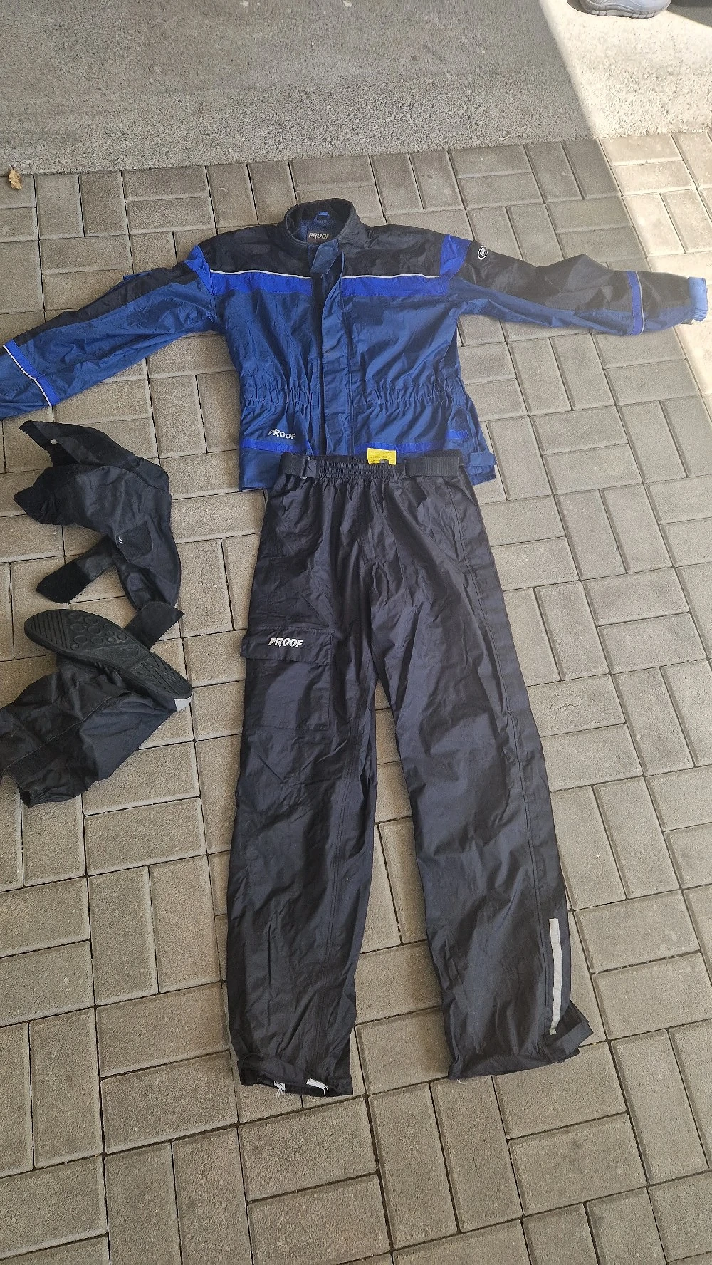 Motorrad Regenjacke und Regenhose