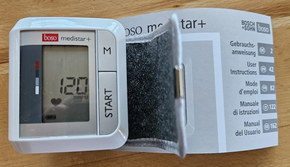 Boso Medistar+ Handgelenk-Blutdruckmessgerät