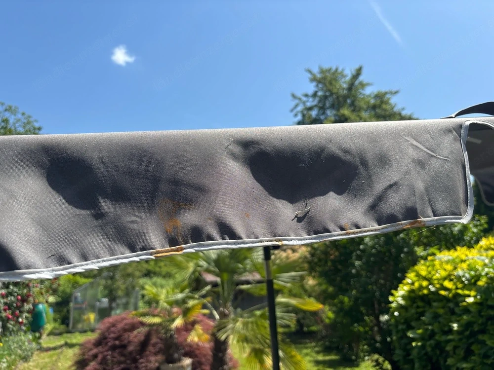 Sonnenschirm 120x200 grau