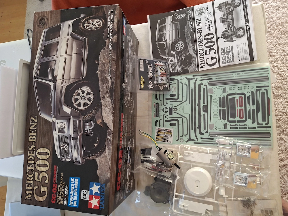 Tamiya Cc-02 Mercedes G500