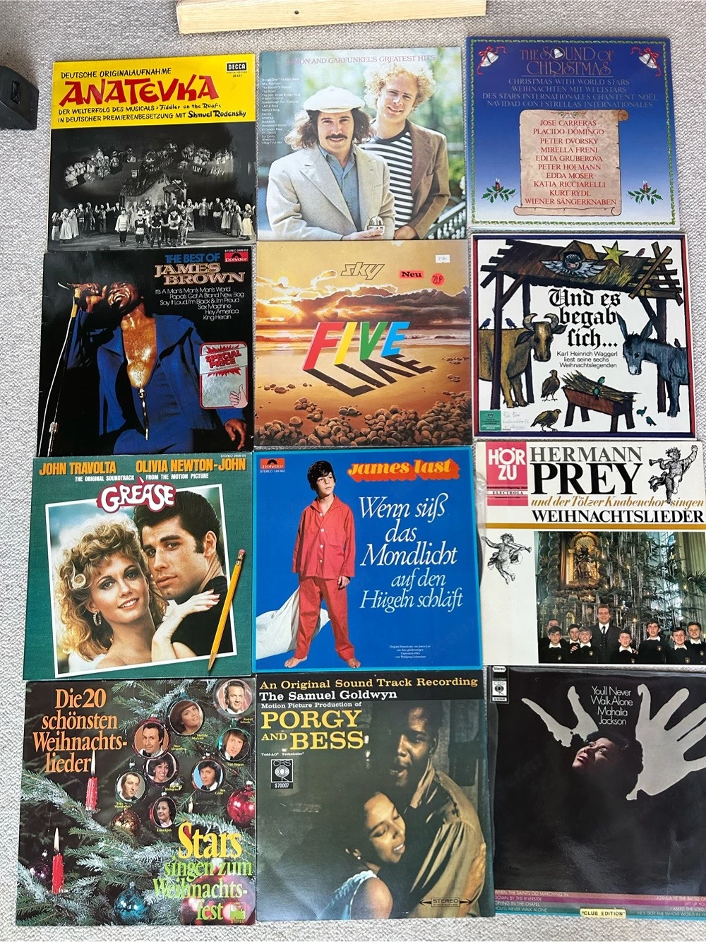 Diverse Schallplatten