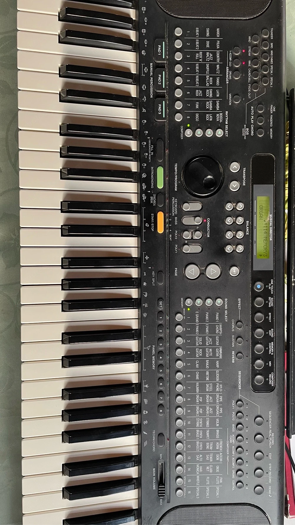 Keyboard. 