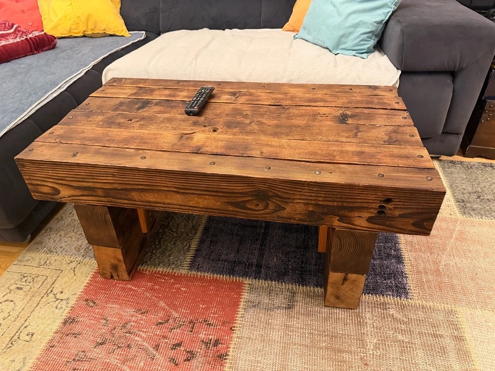 wohnzimmertisch holz