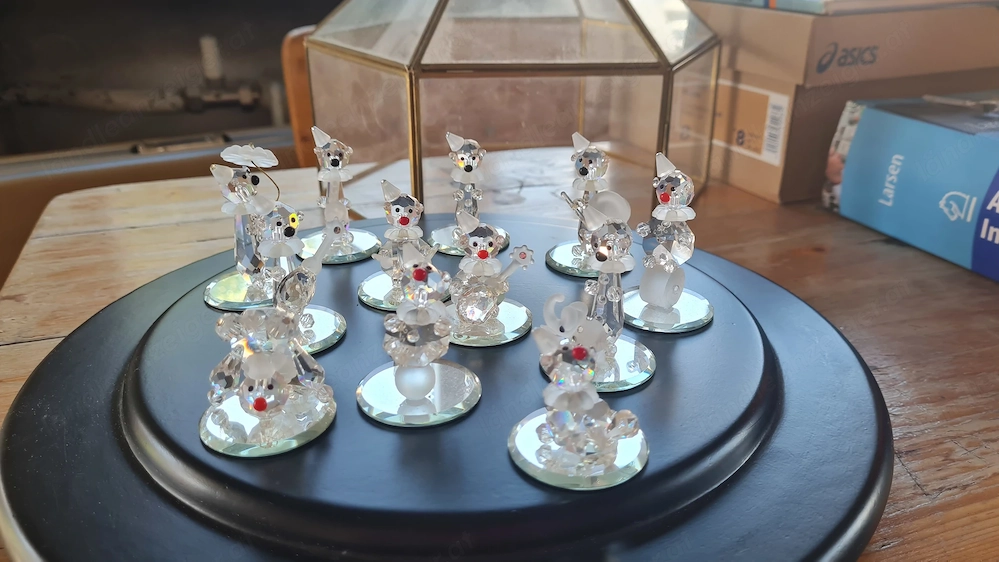 Swarovski Figur Clowns aus der Serie Cheerful Times