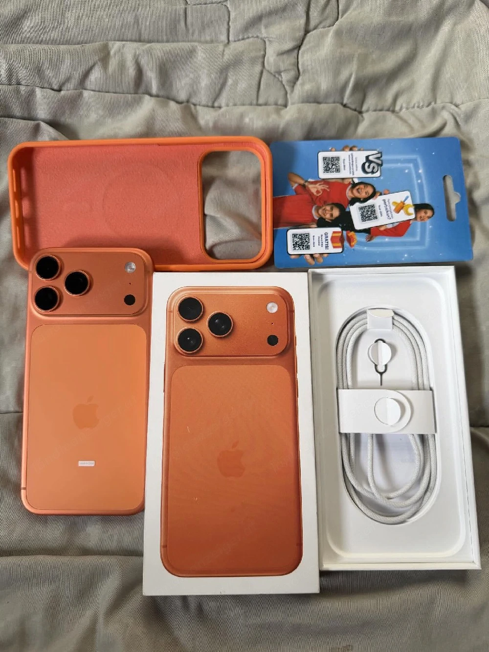 apple iphone 17 pro max 1TB cosmic orange, Neu
