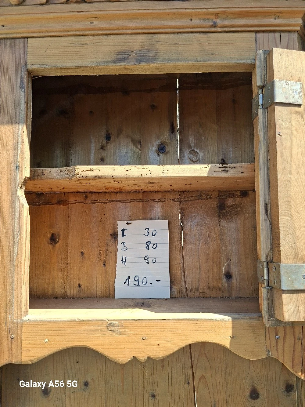 Wandschränkle .