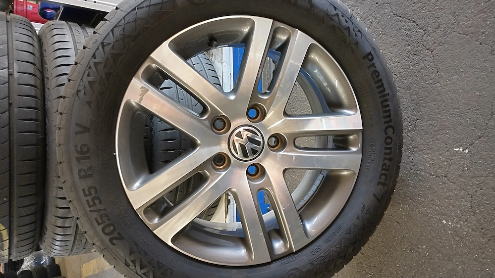 VW Golf Original Sommer Komplettsatz 16 Zoll
