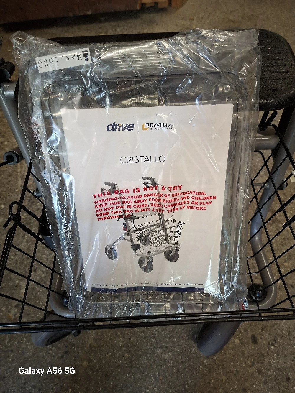 Neuer Rollator