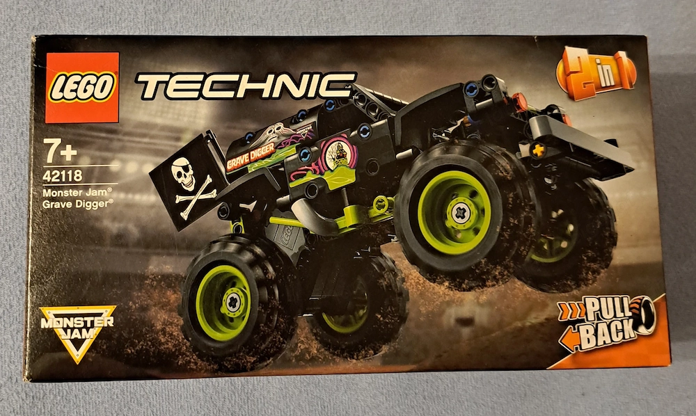 LEGO Technic 42118 - Monster Jam Grave Digger (2-in-1) inkl. OVP & Anleitung