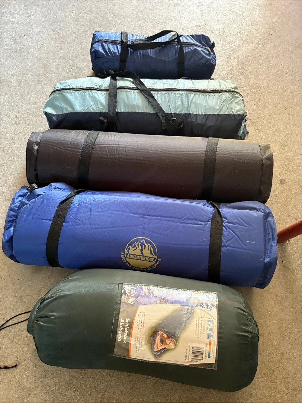 Campingausrüstung: Neuwertig! 