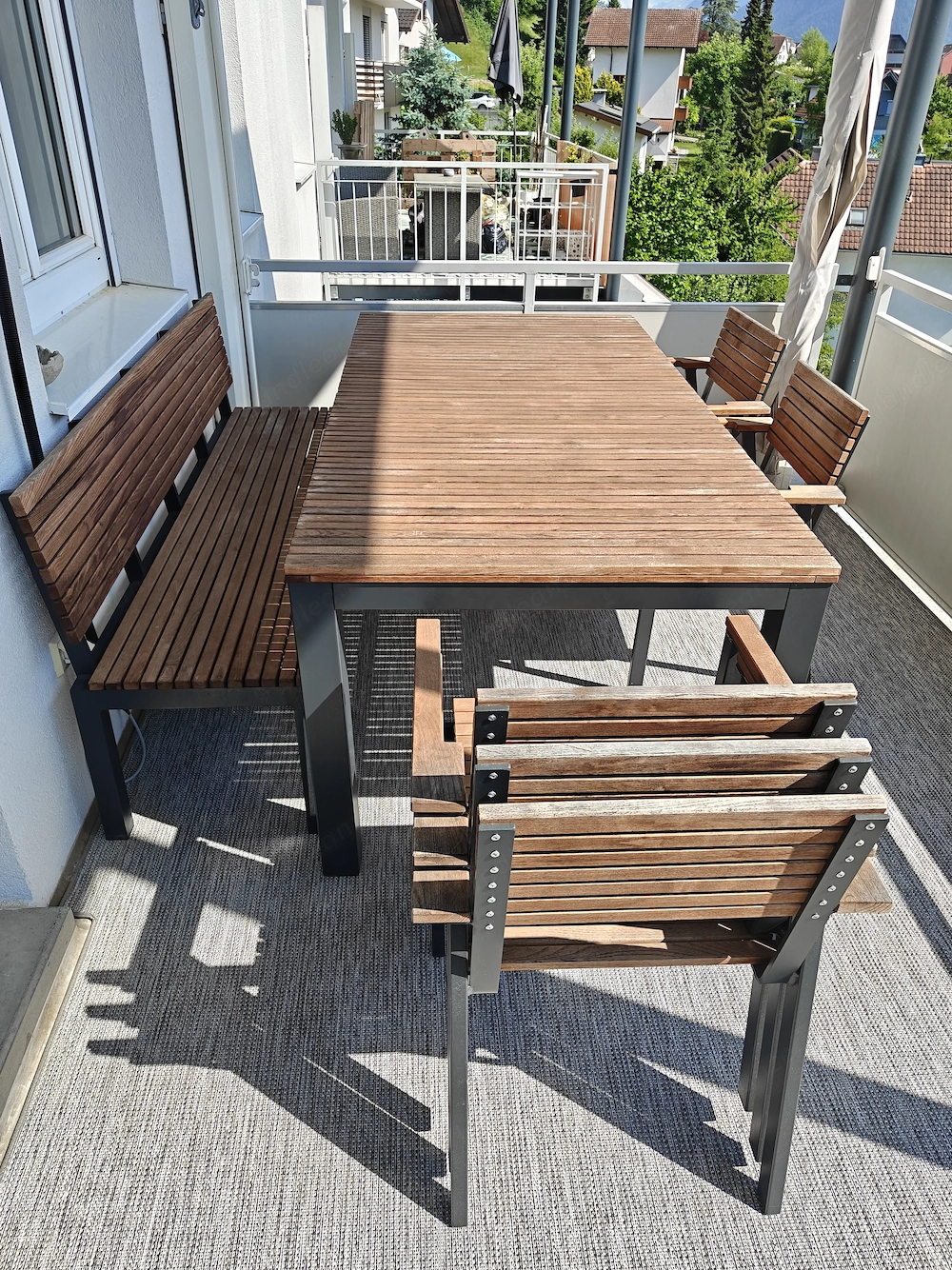 Gartenmöbel 7-teilig