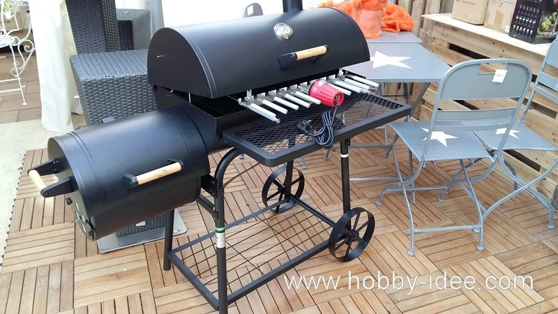 Spießdreher, Mangal, Spießantrieb, Spieße, Schaschlik, Grill, BBQ, Garten 