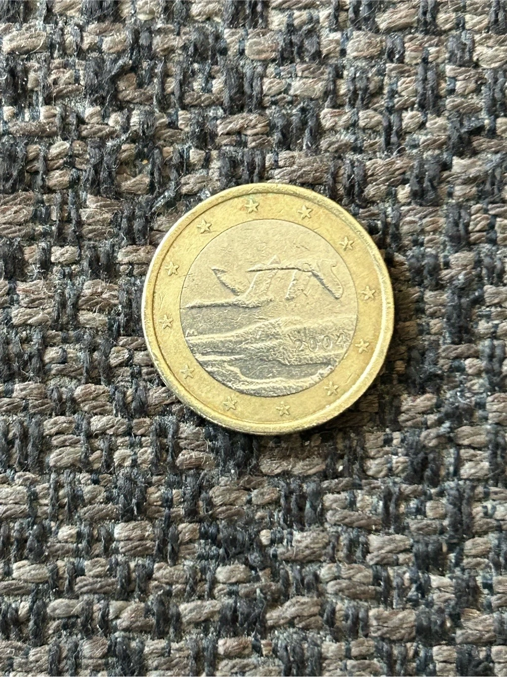 1 Euro Umlaufmünze Finnland 2004