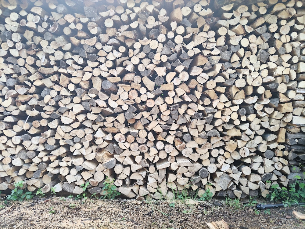 Der Nächste Winter kommt bestimmt, jetzt trockenes Brennholz hart einlagen Günstig! 