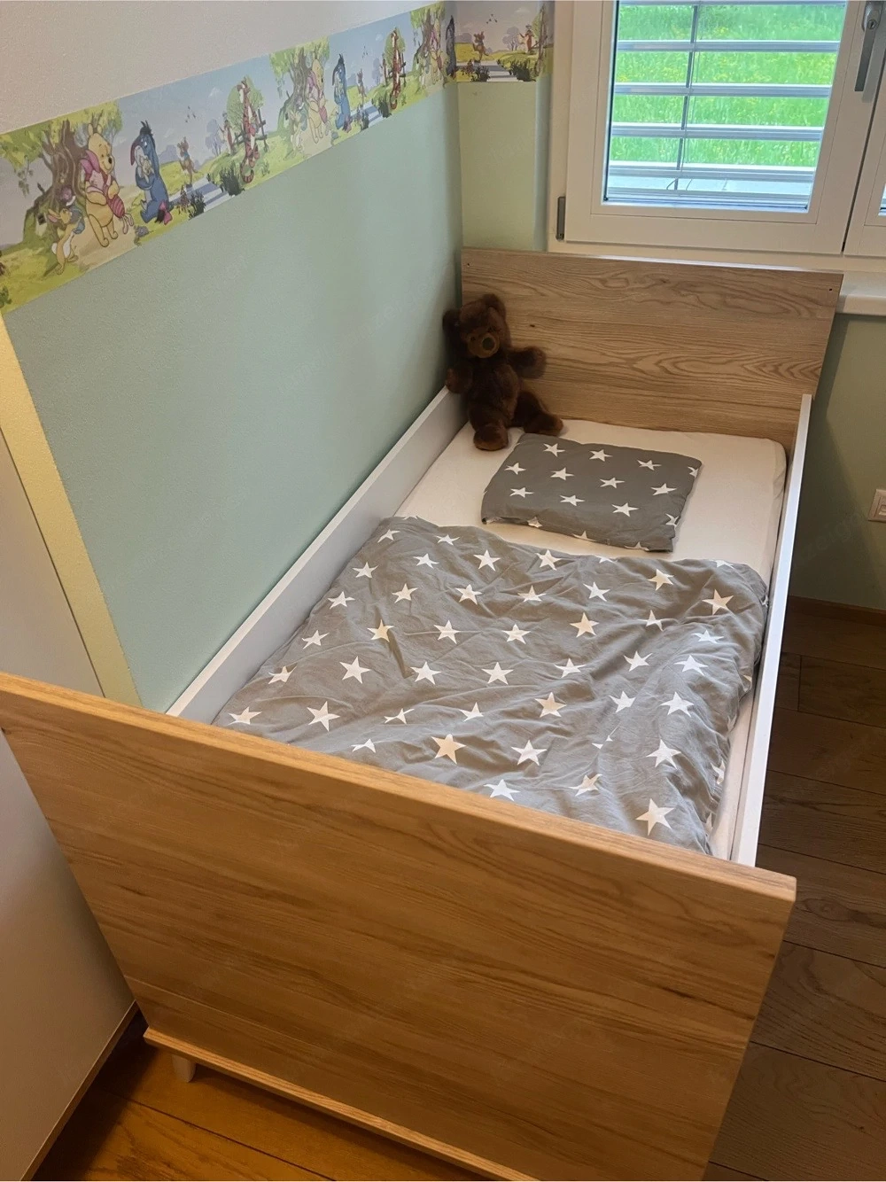 mitwachsendes Gitterbett