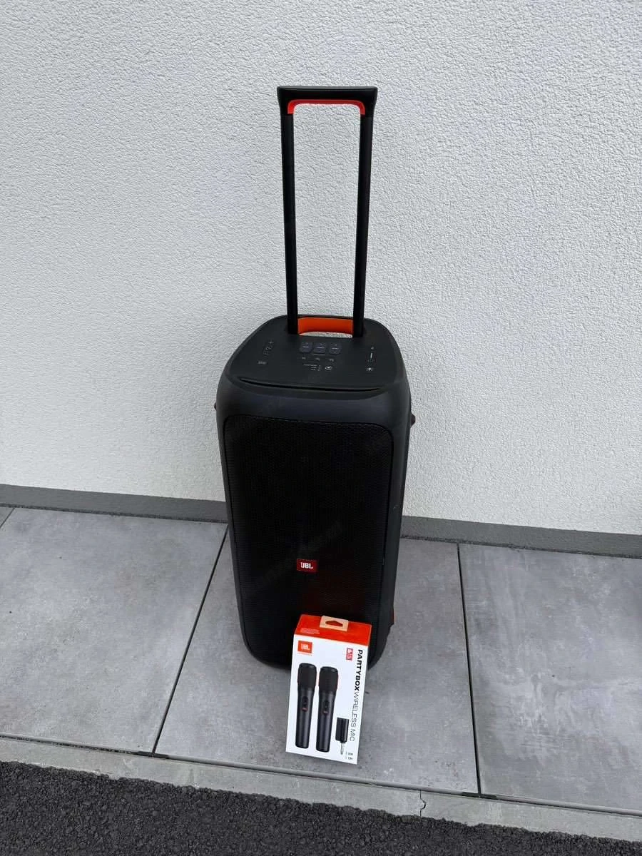 JBL Partybox 310 inkl. 2 Mikrofone